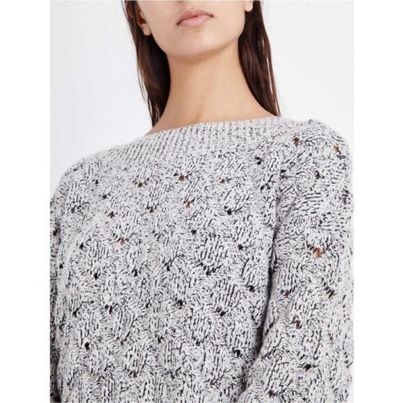 J Brand Camelia Melange Textured Knit Sweater - Picture 5 of 9